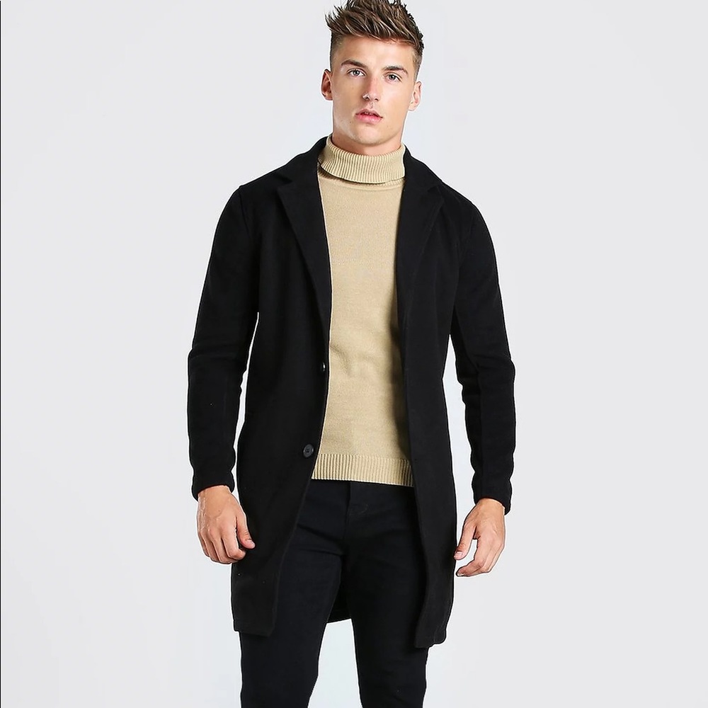 Men’s wool overcoat L